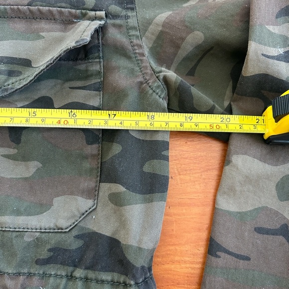 Sanctuary Standard Surplus Jacket Womens Camo Safari Boho Streetwear Zipper SZ S - Picture 6 of 9